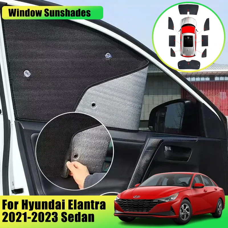 Full Car Coverage Sunshade For Hyundai Elantra CN7 2021 2022 2023 Avante i30 Sedan Sunscreen Window Sunshades Covers Accessories
Full Car Coverage Sunshade For Hyundai Elantra CN7 2021 2022 2023 Avante i30 Sedan Sunscreen Window Sunshades Covers Accessories