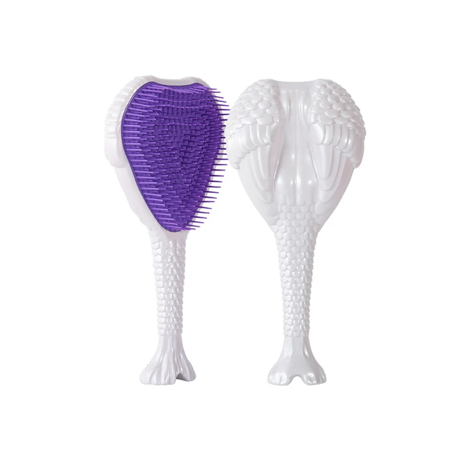 1pc Angel Wing Long handle Hair Comb Magic Detangling Hair Brush Detangler Anti-static Soft teeth Protect scalp Wet dry adapt
1pc Angel Wing Long handle Hair Comb Magic Detangling Hair Brush Detangler Anti-static Soft teeth Protect scalp Wet dry adapt