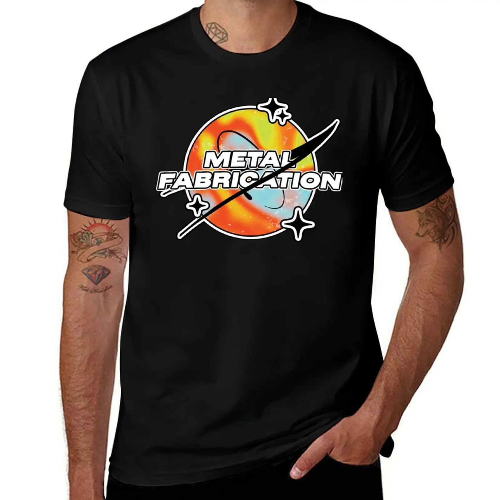 Metal Fabrication Melty Space T-Shirt hippie clothes rapper graphic tees vintage clothes mens vintage t shirts
Metal Fabrication Melty Space T-Shirt hippie clothes rapper graphic tees vintage clothes mens vintage t shirts