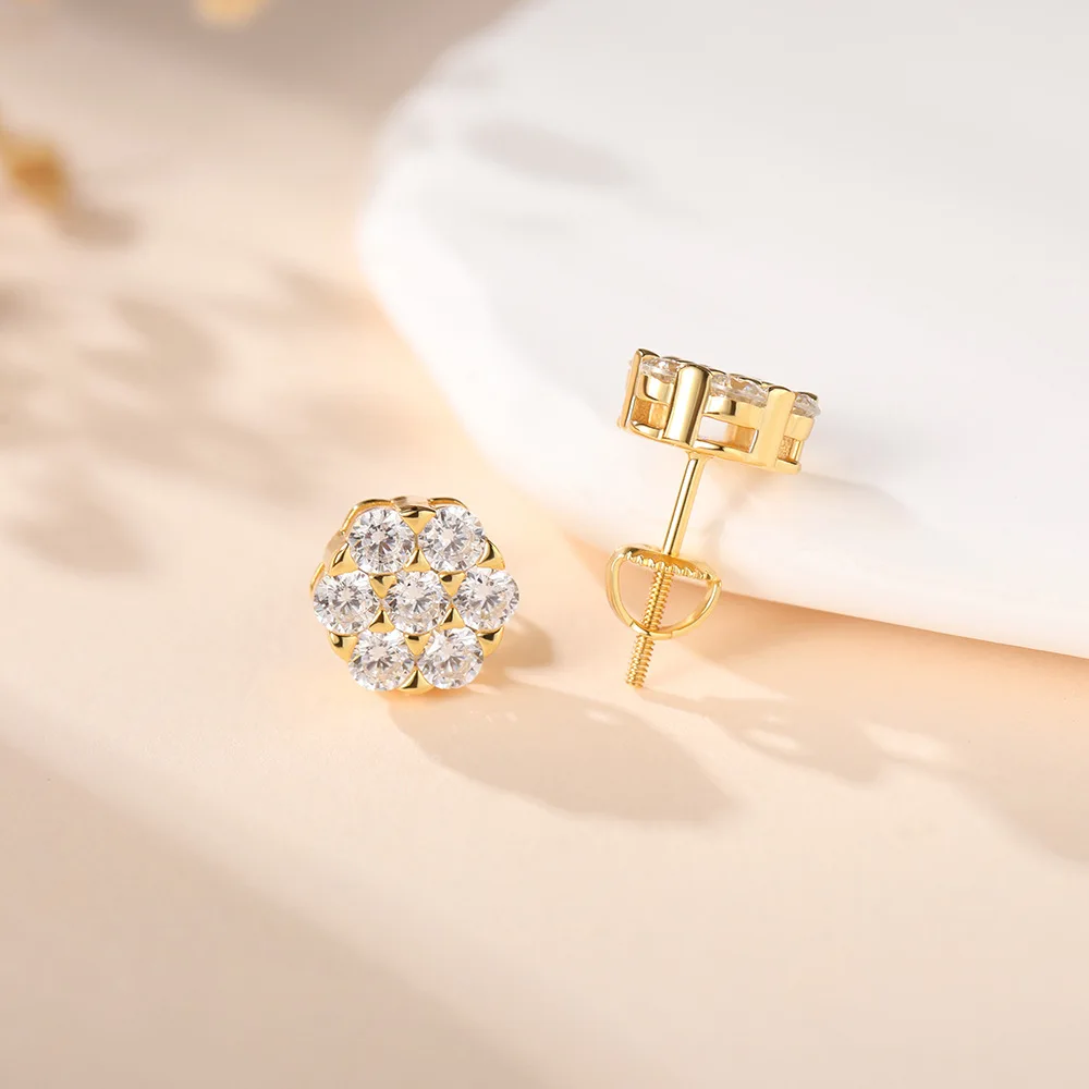Cloud White 925 Silver Plated 18K Gold Moissanite Earrings New Fashion Niche Women's Cross-Border Popular Hoop Earrings
Cloud White 925 Silver Plated 18K Gold Moissanite Earrings New Fashion Niche Women's Cross-Border Popular Hoop Earrings