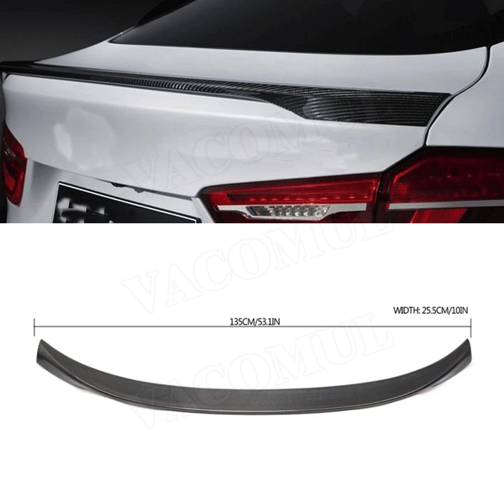 VACOMUL For X6 Carbon Fiber Rear Spoiler Boot Wings For BMW X6 E71 F16 2008-2018 Car accessories
VACOMUL For X6 Carbon Fiber Rear Spoiler Boot Wings For BMW X6 E71 F16 2008-2018 Car accessories
