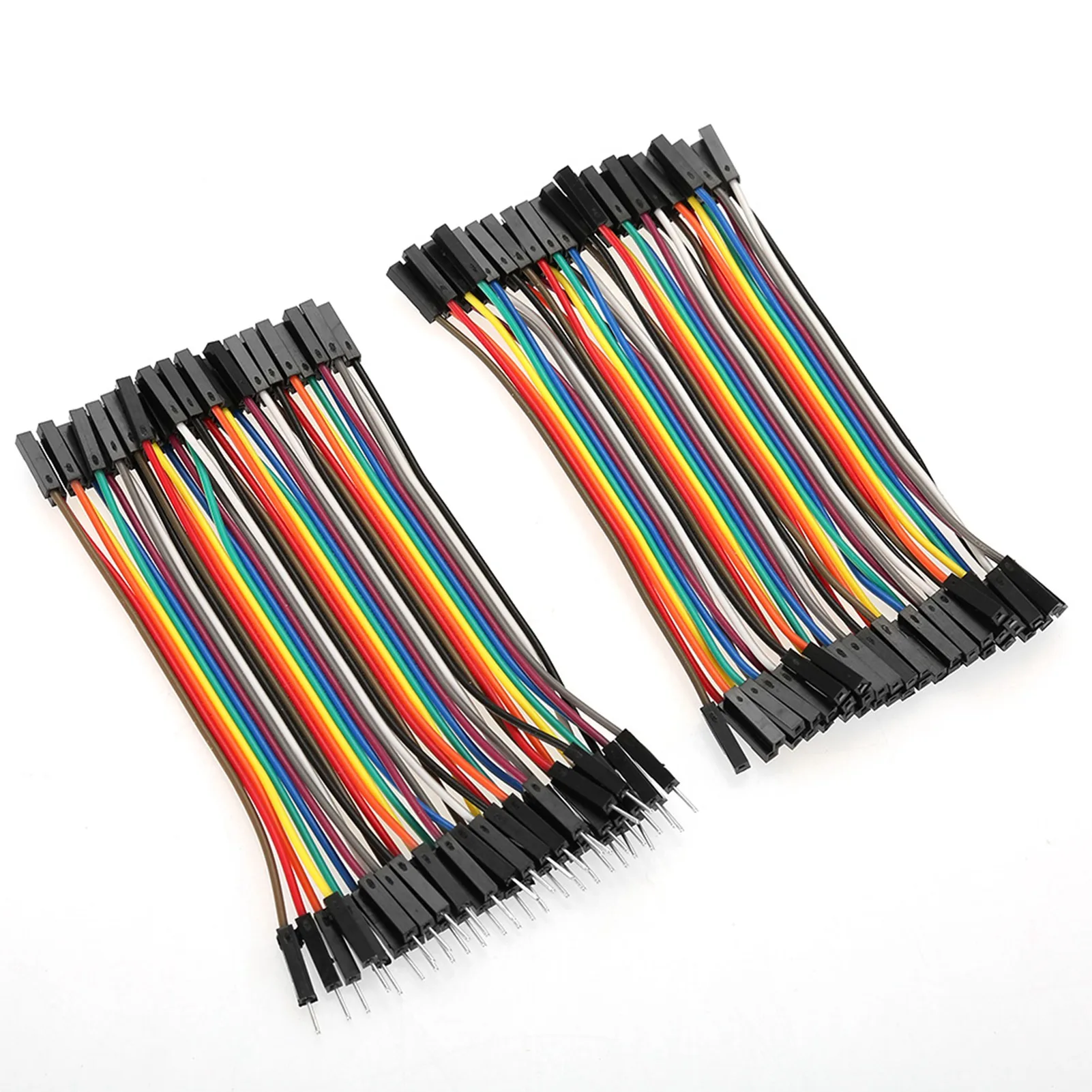 Wire for Breadboard Colorful 10cm Wires Kit 40pin M to F / 40pin M to M / 40pin F to F for Breadboard
Wire for Breadboard Colorful 10cm Wires Kit 40pin M to F / 40pin M to M / 40pin F to F for Breadboard