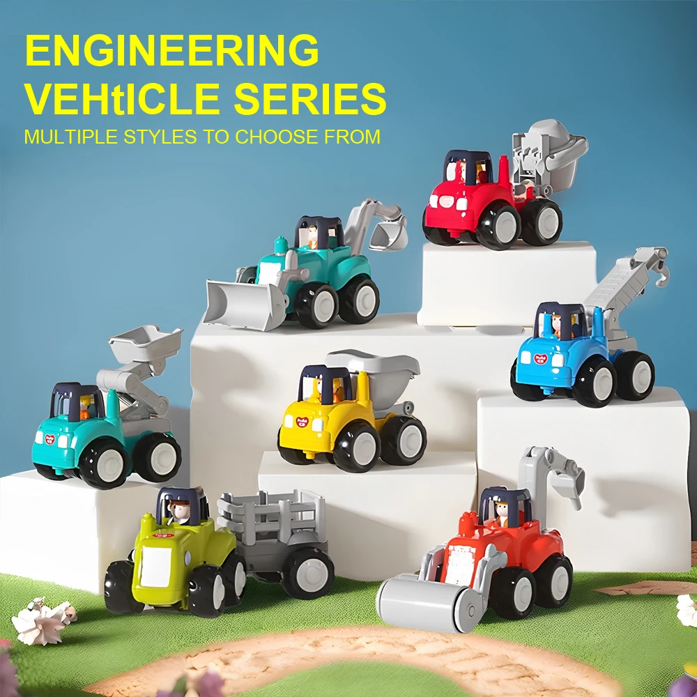 Engineering Vehicle Series, Cute And Environmentally Friendly, Small Car Roller Model, Drilling Machine Inertia/Sliding Toy Car
Engineering Vehicle Series, Cute And Environmentally Friendly, Small Car Roller Model, Drilling Machine Inertia/Sliding Toy Car