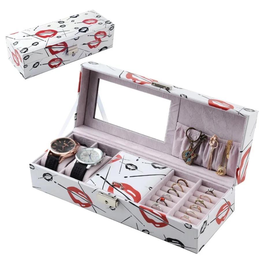 Luxury Watch and Jewelry Storage Box with Large Capacity and Soft Velvet Lining Watch Organizer Valentines Gifts Romantic
Luxury Watch and Jewelry Storage Box with Large Capacity and Soft Velvet Lining Watch Organizer Valentines Gifts Romantic