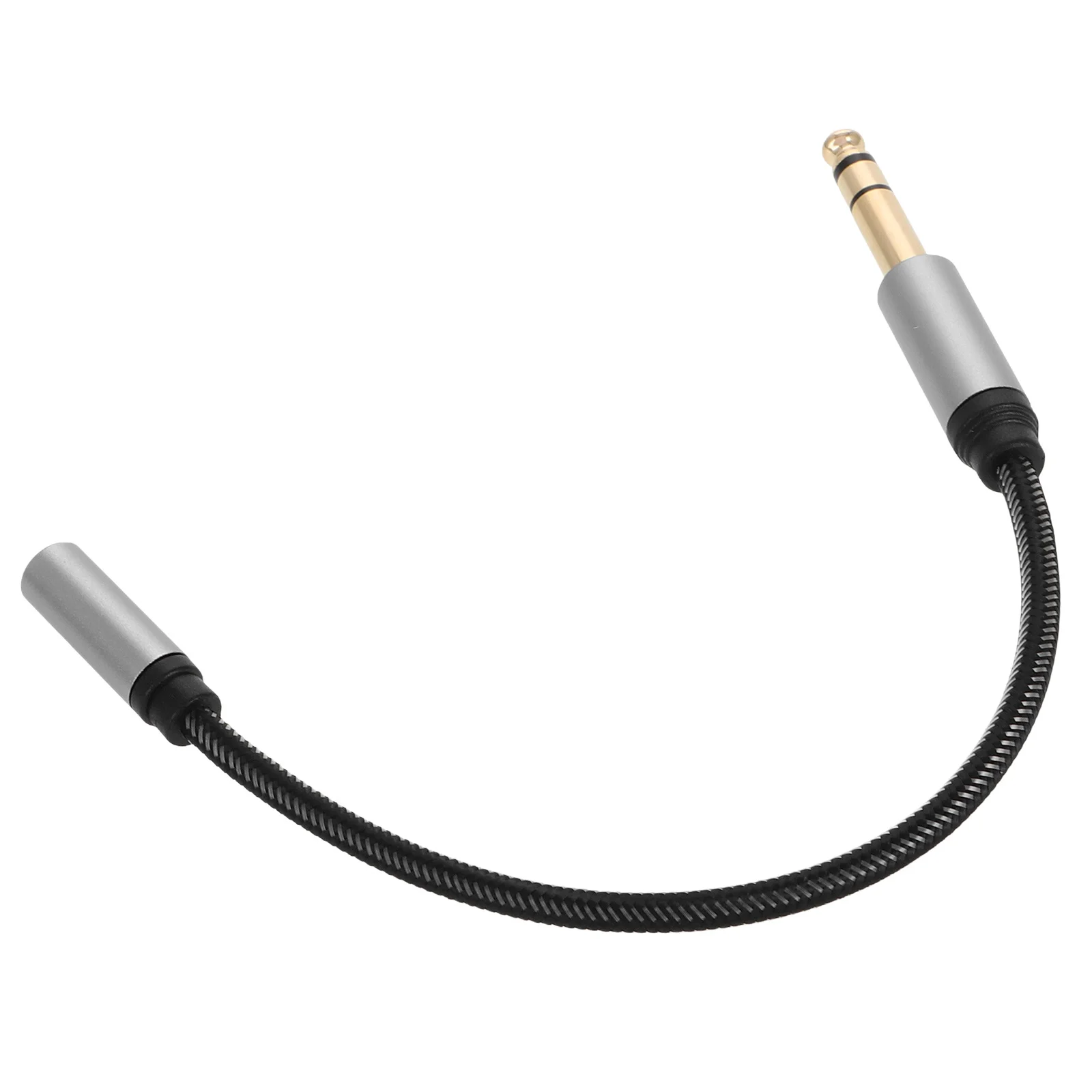 6.35mm to 3.5mm Headphone Cord Extender Auxiliary Cable Audio Jack Extension for Headset Recording
6.35mm to 3.5mm Headphone Cord Extender Auxiliary Cable Audio Jack Extension for Headset Recording