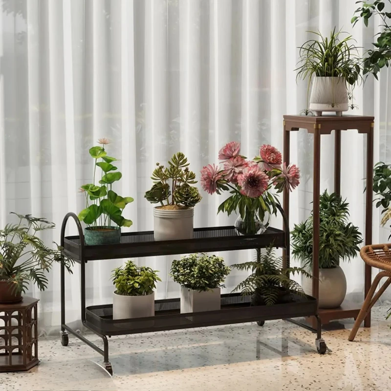 Wedding Decorations Universal Display Design Aesthetics Movable Unique Plant Shelves Economic Wheels Muebles Balcony Furniture
Wedding Decorations Universal Display Design Aesthetics Movable Unique Plant Shelves Economic Wheels Muebles Balcony Furniture