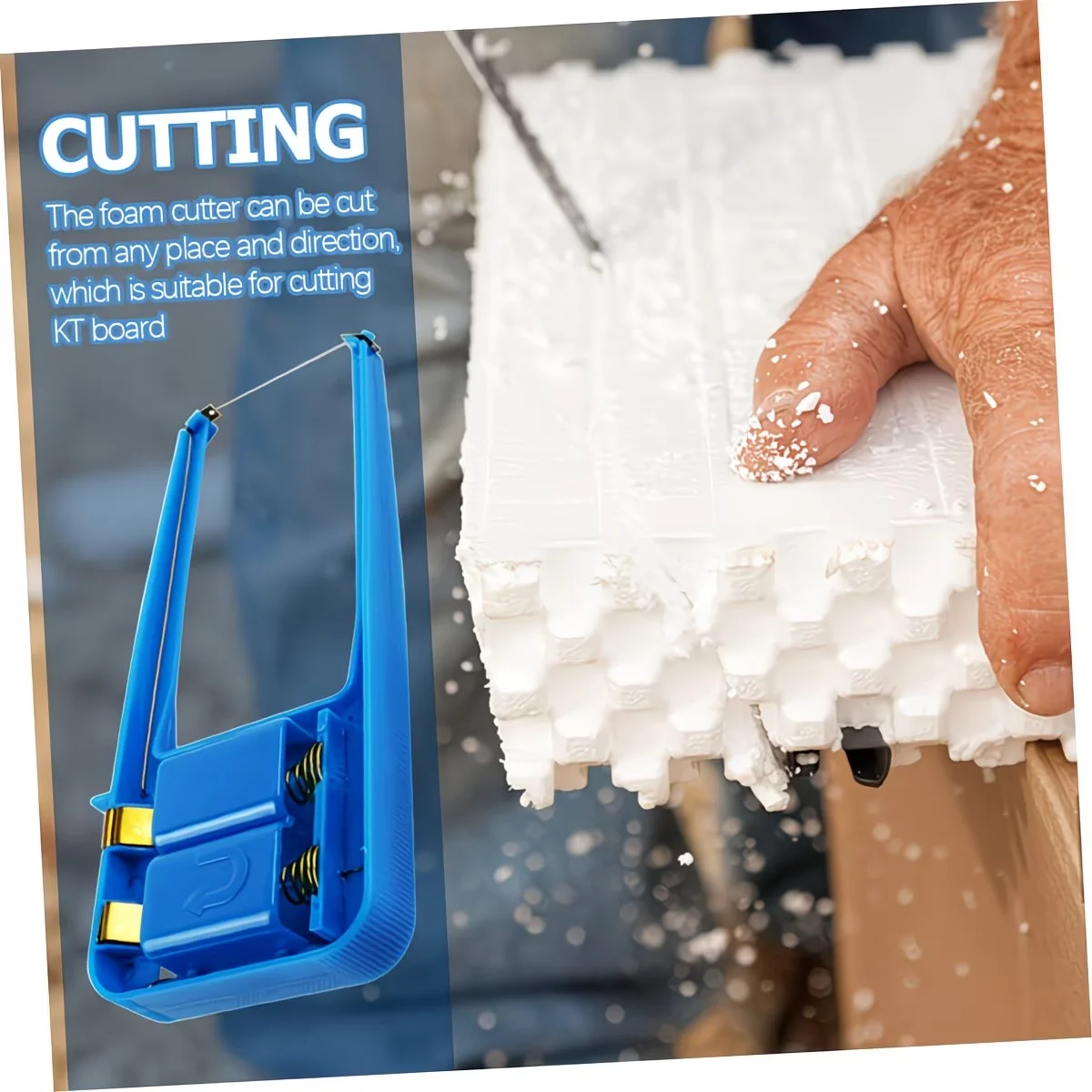Hot Wire Foam Cutter Small Electric Styrofoam Polystyrene Craft Tool
Hot Wire Foam Cutter Small Electric Styrofoam Polystyrene Craft Tool