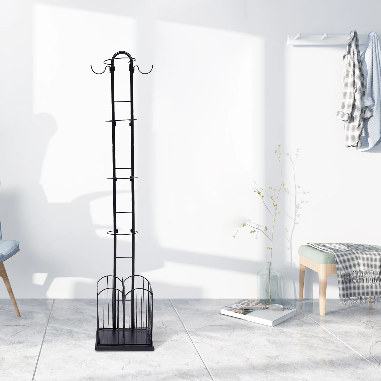 Sports Ball Storage Stand Large Storage Capacity Space Saving Free Standing Made to Last Iron Black
Sports Ball Storage Stand Large Storage Capacity Space Saving Free Standing Made to Last Iron Black