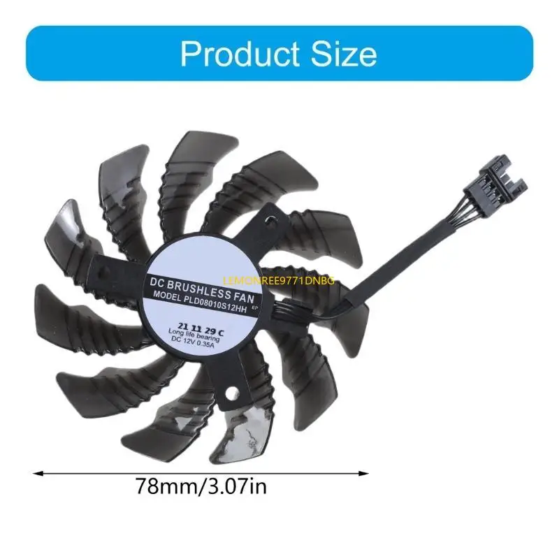 D7YC 4pin DC12V GPU Fan PLD08010S12HH for RTX3050 3060 GAMING Graphics Card Cooling
D7YC 4pin DC12V GPU Fan PLD08010S12HH for RTX3050 3060 GAMING Graphics Card Cooling