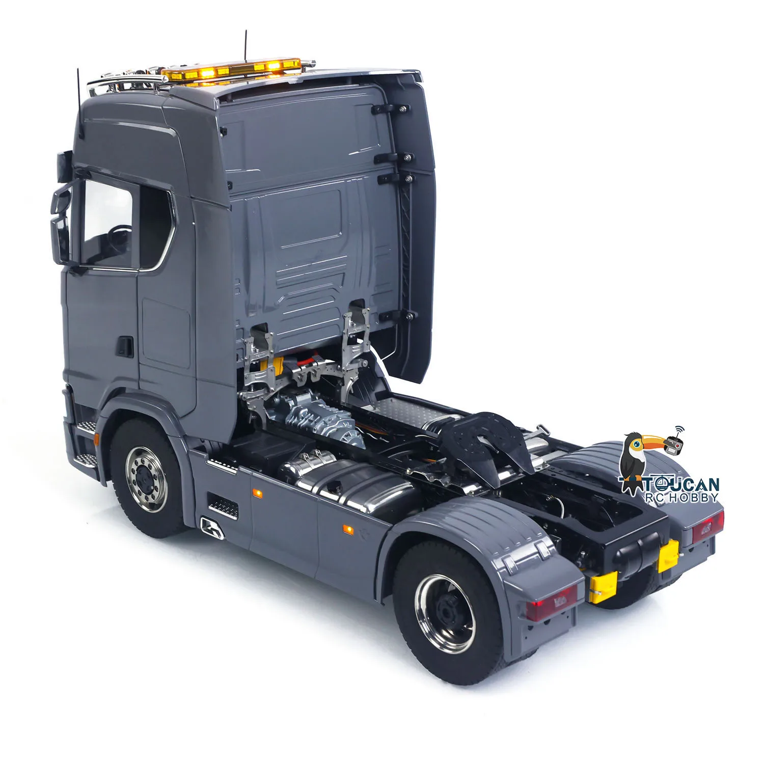 4x4 1/14 Remote Control Tractor Truck Metal Chassis Fifth Wheel 3-speed Transmission with Transfer Case 4x2 RC Construction Toy
4x4 1/14 Remote Control Tractor Truck Metal Chassis Fifth Wheel 3-speed Transmission with Transfer Case 4x2 RC Construction Toy