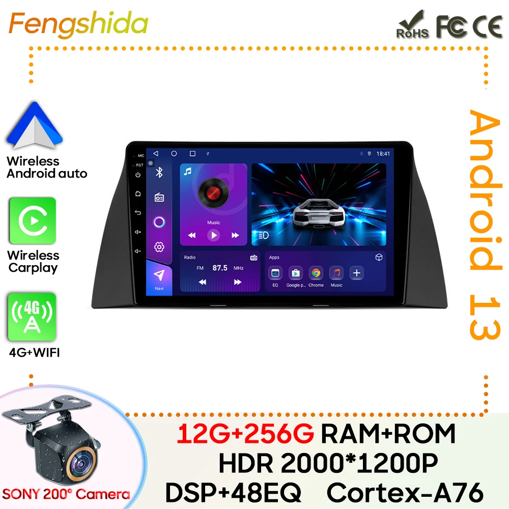 For Chery Tiggo T11 1 2005 - 2013 Car Radio Carplay GPS Navigation Stereo Android Auto Video Screen Bluetooth Wifi 5G No 2din BT
For Chery Tiggo T11 1 2005 - 2013 Car Radio Carplay GPS Navigation Stereo Android Auto Video Screen Bluetooth Wifi 5G No 2din BT