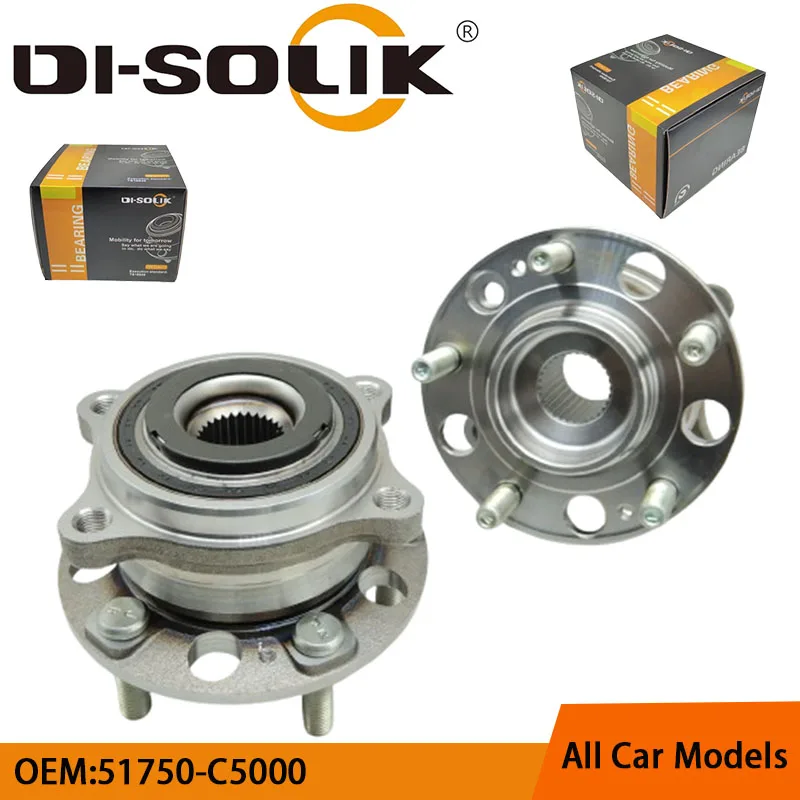DI-SOLIK Auto Car Parts Front Wheel Hub Bearing Assembly 51750-C5000 713626910 for HYUNDAI GRAND SANTA FE 2013-2019 SANTA FE III
DI-SOLIK Auto Car Parts Front Wheel Hub Bearing Assembly 51750-C5000 713626910 for HYUNDAI GRAND SANTA FE 2013-2019 SANTA FE III