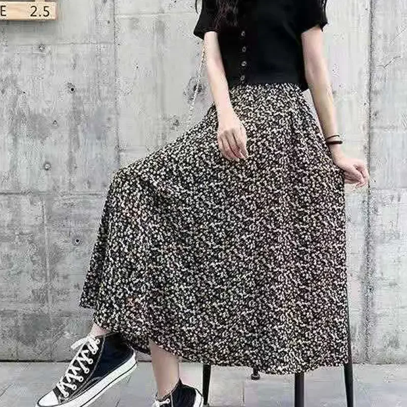 Юбки женские нежные винтажные с цветочным принтом эластичные с высокой талией Harajuku модные универсальные летние каникулы повседневные шикарные свободные Mujer Faldas
Юбки женские нежные винтажные с цветочным принтом эластичные с высокой талией Harajuku модные универсальные летние каникулы повседневные шикарные свободные Mujer Faldas