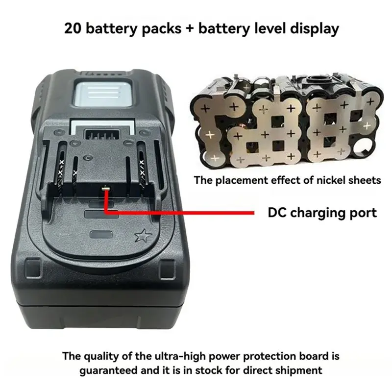 For 21700 Battery Storage Box Case 20Core DC 3TOLL Equalizer Circuit Protection Board Replacement Part Multi-Purpose
For 21700 Battery Storage Box Case 20Core DC 3TOLL Equalizer Circuit Protection Board Replacement Part Multi-Purpose