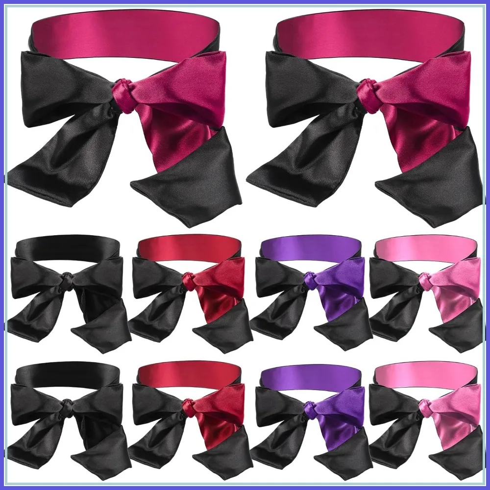 10 Pcs Satin Eye Mask Blindfold, 59 Inch Silk Blindfolds for Sleeping, Party Games
10 Pcs Satin Eye Mask Blindfold, 59 Inch Silk Blindfolds for Sleeping, Party Games