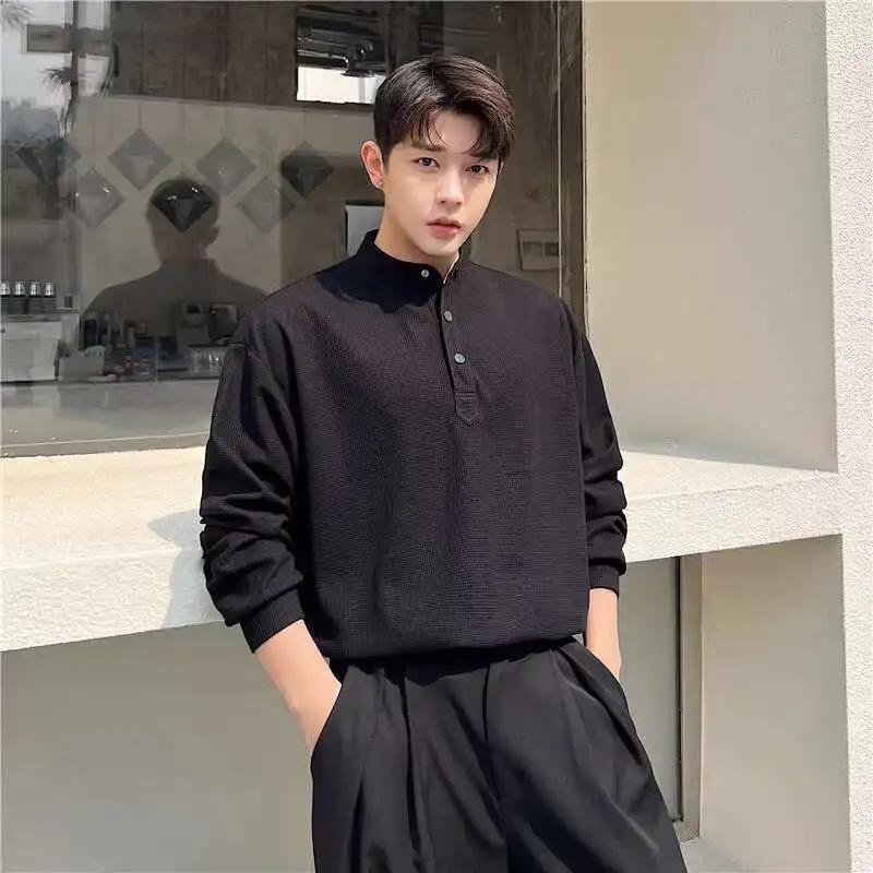 SYUHGFA Male Solid Color Emboss Sweatshirts Long Sleeve New Korean Round Collar Design Loose Men's Clothing 2025 Spring Men Tops
SYUHGFA Male Solid Color Emboss Sweatshirts Long Sleeve New Korean Round Collar Design Loose Men's Clothing 2025 Spring Men Tops