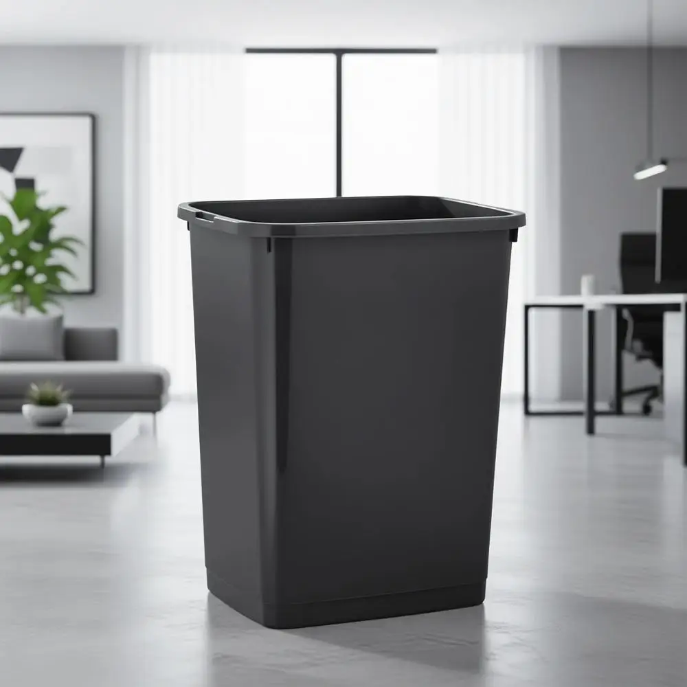 13 Gallon, 52 Qt Large Kitchen Trash Can - Grey, Ideal for Home, Garage, Indoor & Outdoor Use
13 Gallon, 52 Qt Large Kitchen Trash Can - Grey, Ideal for Home, Garage, Indoor & Outdoor Use