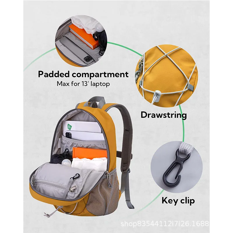 Fashionable Leisure Sports Backpack Outdoor Camping Hiking Hiking Breathable Waterproof Multi-functional Storage Backpack
Fashionable Leisure Sports Backpack Outdoor Camping Hiking Hiking Breathable Waterproof Multi-functional Storage Backpack