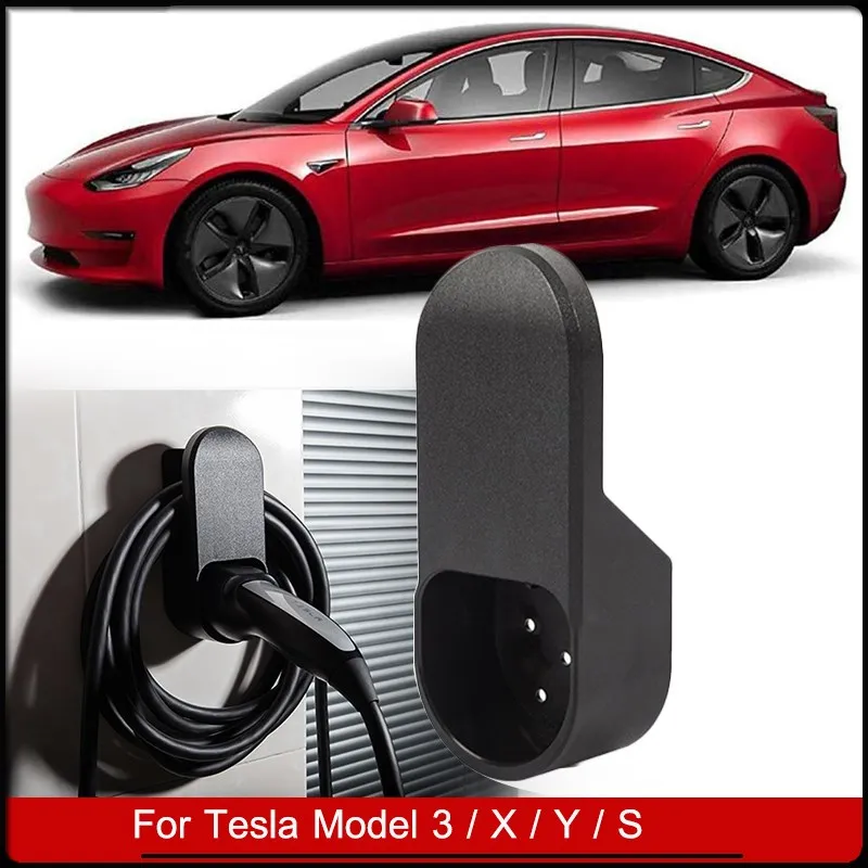 2023 Model3 Car Charger Holder Adapter Support Type 2 Wall Bracket Charging Cable Organizer For Tesla Model S X 3 Y Accessories
2023 Model3 Car Charger Holder Adapter Support Type 2 Wall Bracket Charging Cable Organizer For Tesla Model S X 3 Y Accessories