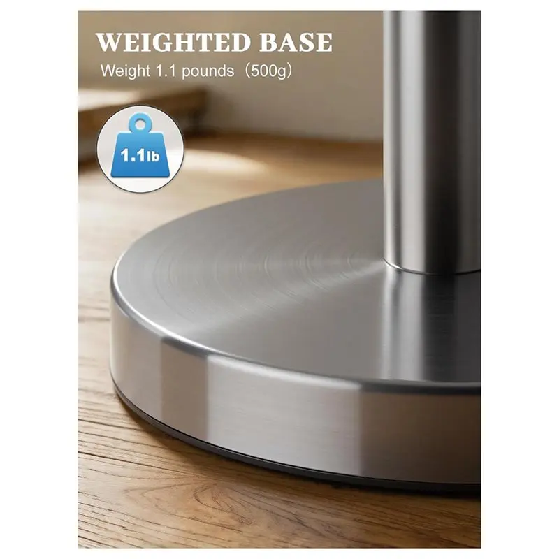 [NEWA08R】 Metal For Home Kitchen Countertop Table Top Paper Towel Dispenser Standing Weighted Base Non Slip Paper Towel Holder
[NEWA08R】 Metal For Home Kitchen Countertop Table Top Paper Towel Dispenser Standing Weighted Base Non Slip Paper Towel Holder