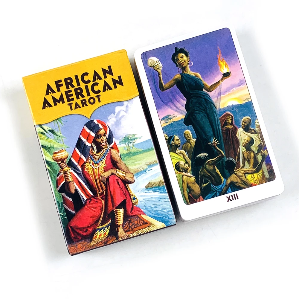 African American Tarot Cards 78 Tarot Deck Of Show A Beautiful and Happy Life,Ideal For Divination, Meditation & Gifts
African American Tarot Cards 78 Tarot Deck Of Show A Beautiful and Happy Life,Ideal For Divination, Meditation & Gifts