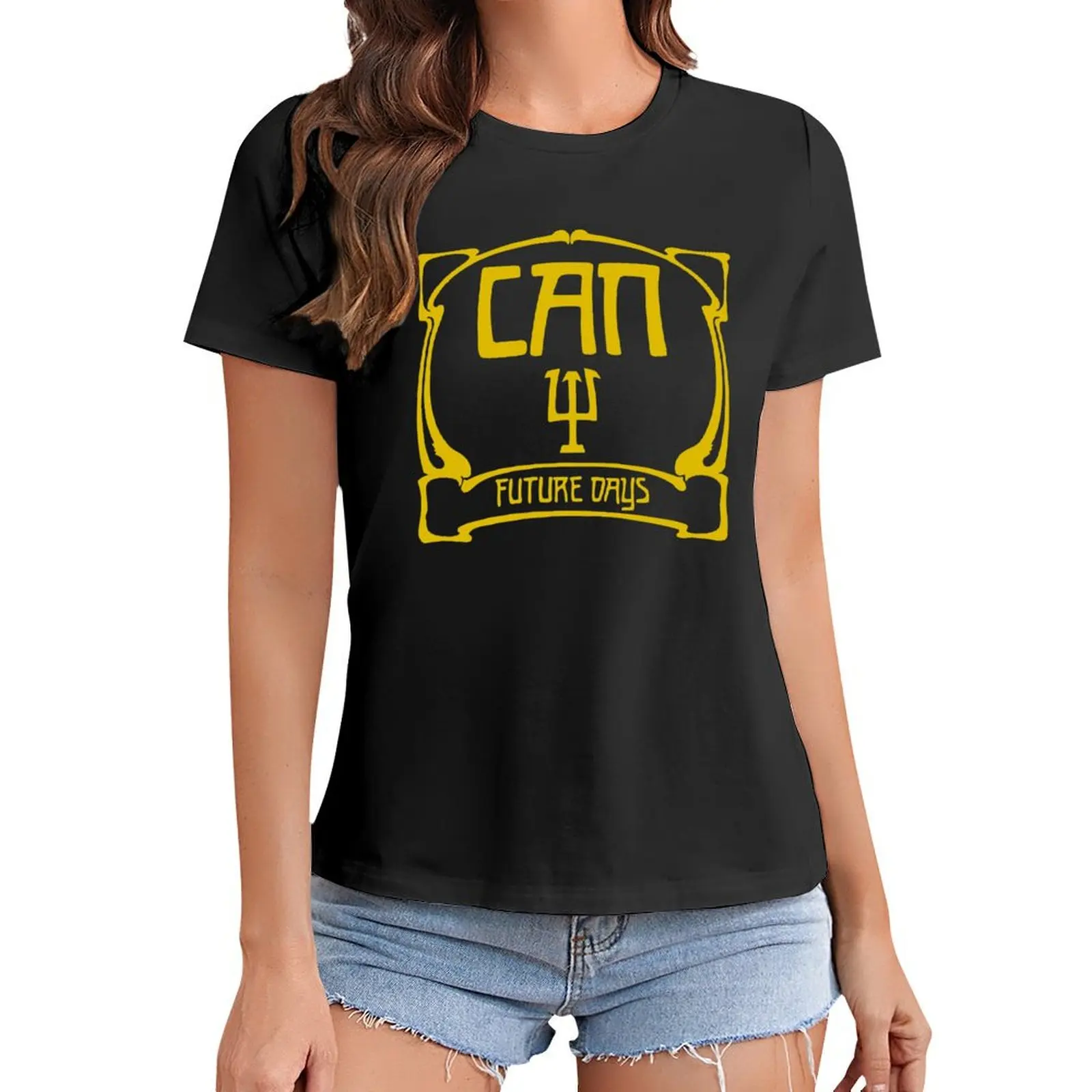 Krautrock Future Logo T-Shirt lady clothes funny anime t-shirts for Women graphic tees
Krautrock Future Logo T-Shirt lady clothes funny anime t-shirts for Women graphic tees