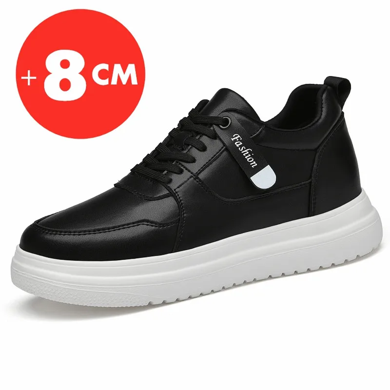 Increase 8cm Spring Men's Shoes Leisure Sports Shoes Men Inner Heightening Simple Sneakers Youth Comfortable Elevator Shoes Male
Increase 8cm Spring Men's Shoes Leisure Sports Shoes Men Inner Heightening Simple Sneakers Youth Comfortable Elevator Shoes Male