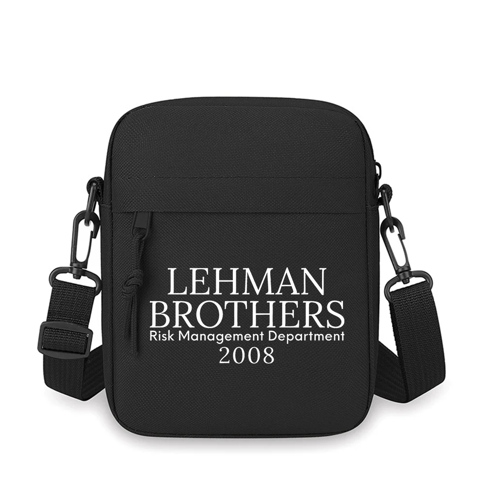 LEHMAN BROTHERS RISK MANAGEMENT DEPARTMENT 2008 Men Crossbody Bag Single Shoulder Women Cartoon Anime Film Printing Design Unise
LEHMAN BROTHERS RISK MANAGEMENT DEPARTMENT 2008 Men Crossbody Bag Single Shoulder Women Cartoon Anime Film Printing Design Unise