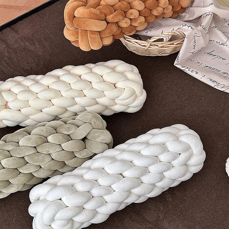 Nordic Creative Knitting Weaving Twisted Shapes Pillow 2025 Light Luxury Plush Toy Car Sofa Cushion Office Decoration Bed Pillow
Nordic Creative Knitting Weaving Twisted Shapes Pillow 2025 Light Luxury Plush Toy Car Sofa Cushion Office Decoration Bed Pillow