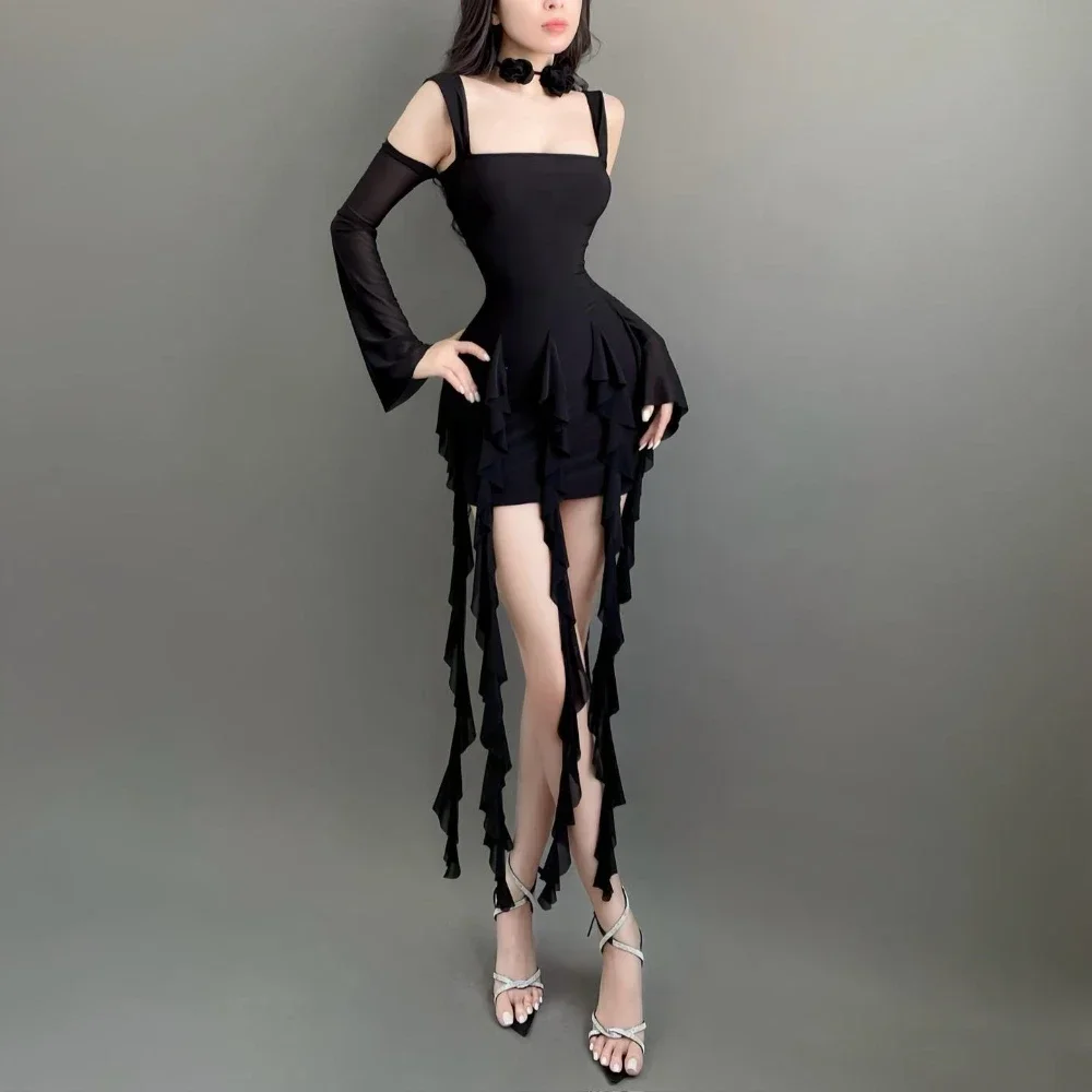 Customized Prom Dress Saudi Arabia Elegant Fashion Spaghetti Sheath Ribbon Trim Satin Knee Length Custom
Customized Prom Dress Saudi Arabia Elegant Fashion Spaghetti Sheath Ribbon Trim Satin Knee Length Custom