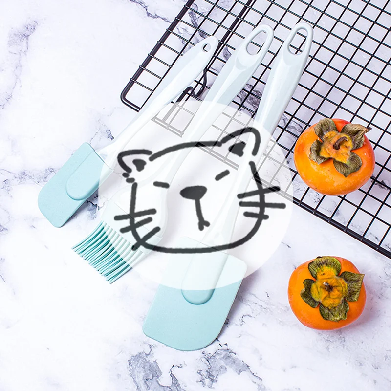 Popular 3Pcs/Set Silicone Scraper Creativity Baking Tools DIY Bread Cake Butter Cream Spatula Oil Brush Kitchen Baking Gadget
Popular 3Pcs/Set Silicone Scraper Creativity Baking Tools DIY Bread Cake Butter Cream Spatula Oil Brush Kitchen Baking Gadget
