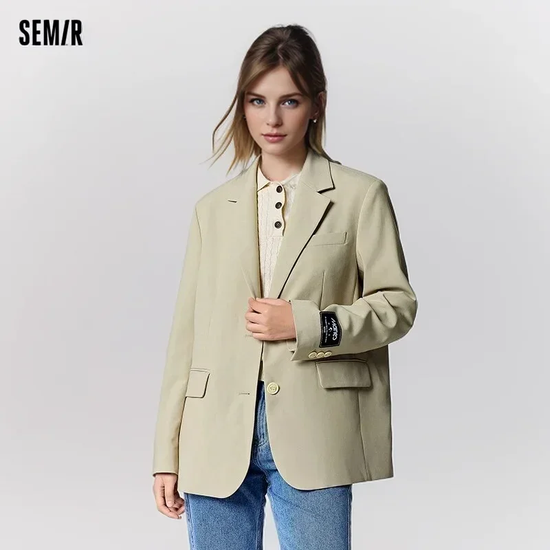 Куртка Semir 2024, Женский костюм средней длины, модный осенний повседневный костюм, новый стиль, пальто
Куртка Semir 2024, Женский костюм средней длины, модный осенний повседневный костюм, новый стиль, пальто