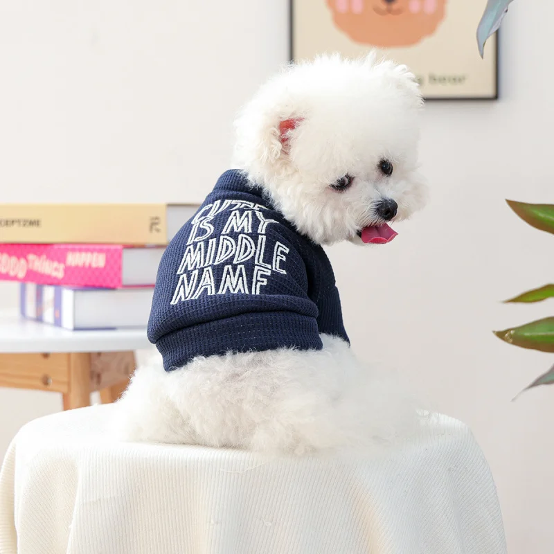 Pet Clothes Autumn Winter New Small Dog Puppy Happy Dog Cat Warm Comfortable Middle Name Cute Sweatshirt
Pet Clothes Autumn Winter New Small Dog Puppy Happy Dog Cat Warm Comfortable Middle Name Cute Sweatshirt