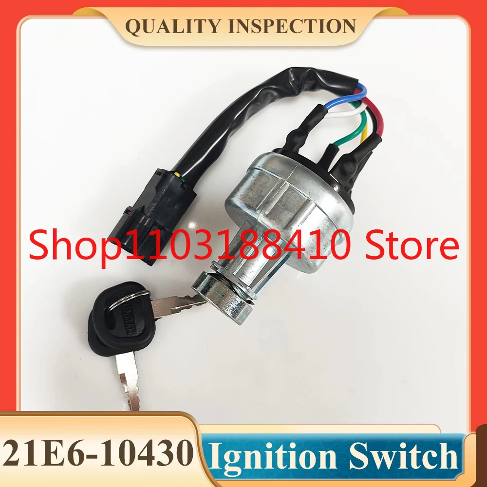 21E610430 21E6-10430 Ignition Switch with Key For Hyundai Excavator R200/210/220
21E610430 21E6-10430 Ignition Switch with Key For Hyundai Excavator R200/210/220