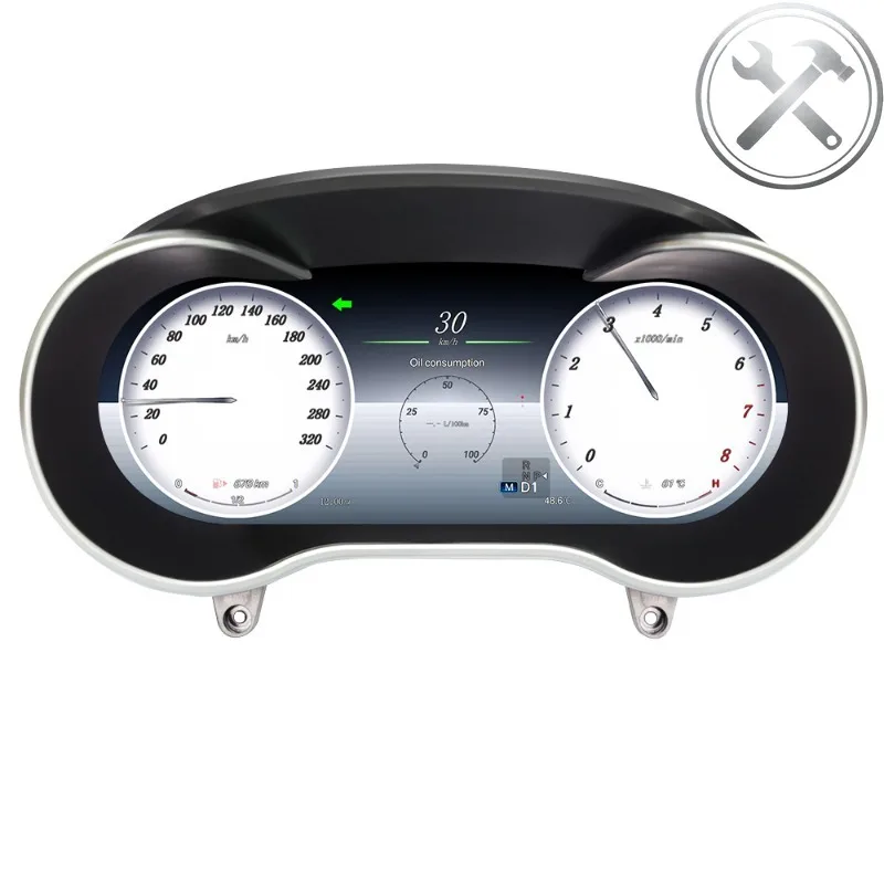 MEKEDE 12.3inch LINUX System Multilingual Wireless Car‑play HD LCD Digital Dashboard Speedometer Auto Parts for C Class W205 G
MEKEDE 12.3inch LINUX System Multilingual Wireless Car‑play HD LCD Digital Dashboard Speedometer Auto Parts for C Class W205 G