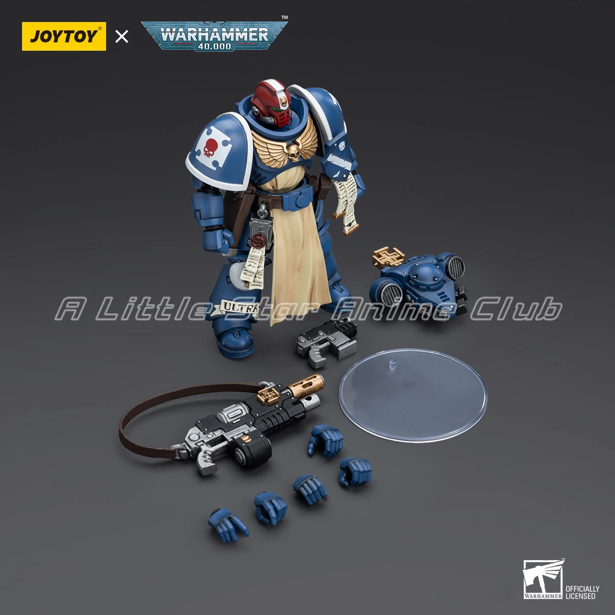 JOYTOY 1/18 WARHAMMER 40000 Ultramarines Sternguard Veteran Sergeant
JOYTOY 1/18 WARHAMMER 40000 Ultramarines Sternguard Veteran Sergeant