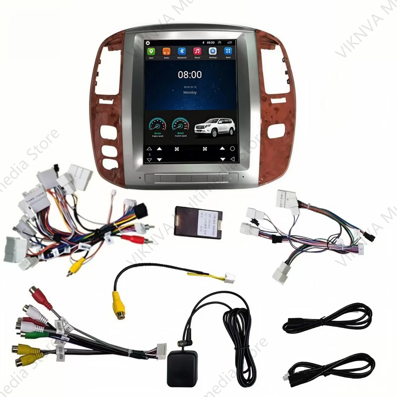 Vertical screen Android Car Radio For Toyota Land Cruiser 100 For Lexus LX470 2002 - 2007 LC100 Multimedia Player GPS CarPlay
Vertical screen Android Car Radio For Toyota Land Cruiser 100 For Lexus LX470 2002 - 2007 LC100 Multimedia Player GPS CarPlay