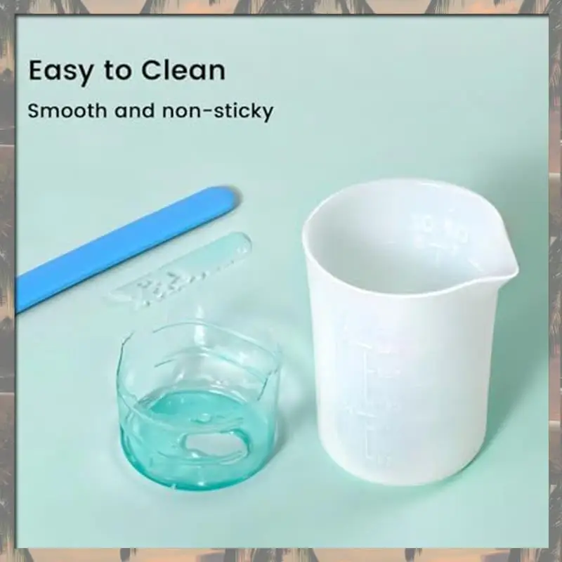 A70U Новый 1 комплект силиконовых мерных стаканчиков из смолы, набор инструментов, прочные принадлежности для эпоксидной смолы для формы
A70U Новый 1 комплект силиконовых мерных стаканчиков из смолы, набор инструментов, прочные принадлежности для эпоксидной смолы для формы