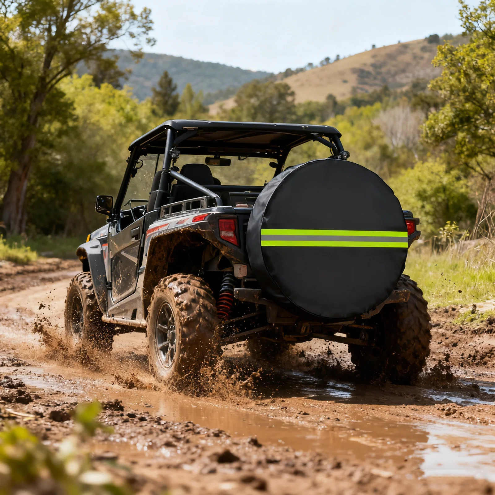 2Pcs Anti-Uv Tire Covers for Cars Waterproof Dust-Proof Wheel Protectors with Reflective Design for Outdoor Parking and
2Pcs Anti-Uv Tire Covers for Cars Waterproof Dust-Proof Wheel Protectors with Reflective Design for Outdoor Parking and