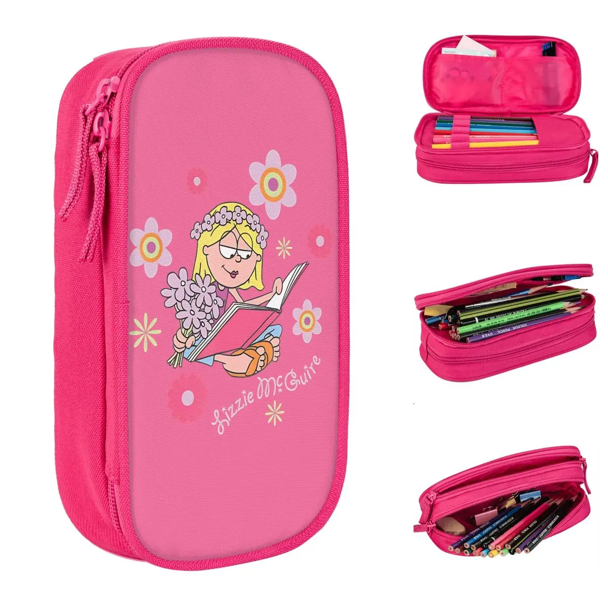 Lizzies Cartoon McGuires Pencil Case Pen Box Bag for Student Big Capacity Office Zipper Pencilcases
Lizzies Cartoon McGuires Pencil Case Pen Box Bag for Student Big Capacity Office Zipper Pencilcases