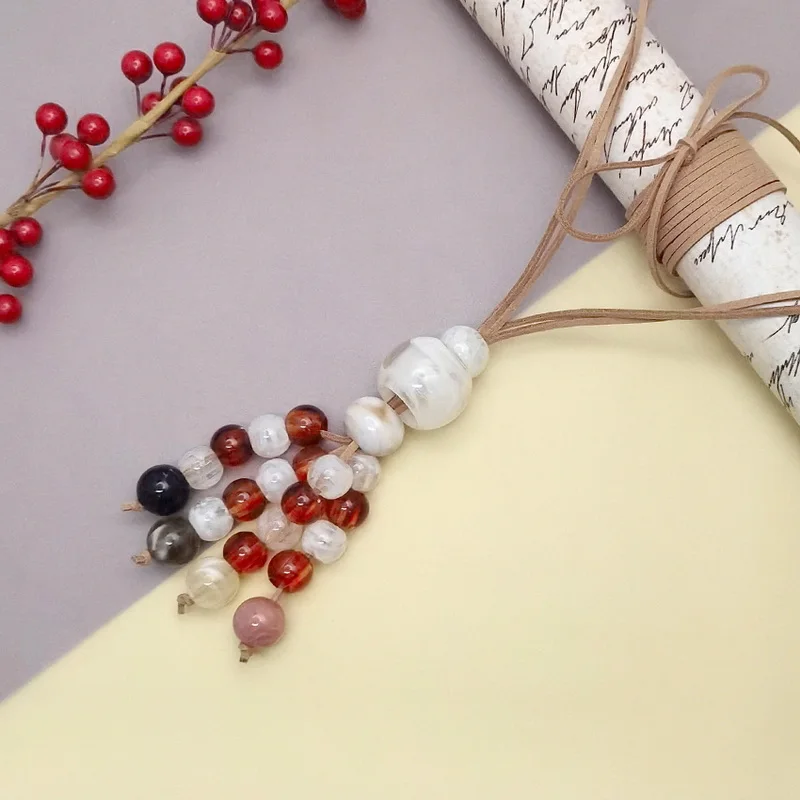 Fashionable Women Long Beaded Pendant Necklace Unique and Stylish Gift Perfect Party Wear Non Metallic Anti Allergy Necklaces
Fashionable Women Long Beaded Pendant Necklace Unique and Stylish Gift Perfect Party Wear Non Metallic Anti Allergy Necklaces