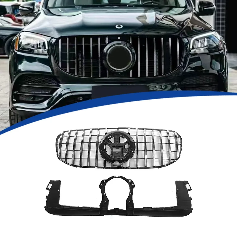 Вентиляционная решетка переднего бампера для Mercedes Benz GLS -Class X167 2020-2022
Вентиляционная решетка переднего бампера для Mercedes Benz GLS -Class X167 2020-2022
