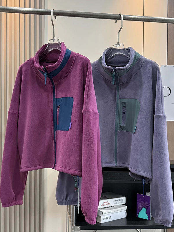 Thickened Double-Sided Lamb Velvet Warm Outerwear Short Style Stand Collar Jacket for Women Beautiful And Warm Spring Autumn
Thickened Double-Sided Lamb Velvet Warm Outerwear Short Style Stand Collar Jacket for Women Beautiful And Warm Spring Autumn