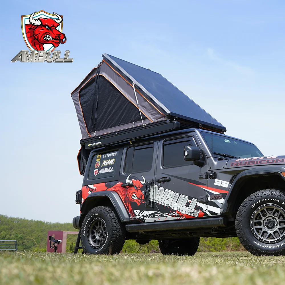 Ambull Factory Odm Oem High Quality 2-4 People Family Quick Setup Car Tent Camping Aluminum Hard Shell Roof Top Tent
Ambull Factory Odm Oem High Quality 2-4 People Family Quick Setup Car Tent Camping Aluminum Hard Shell Roof Top Tent