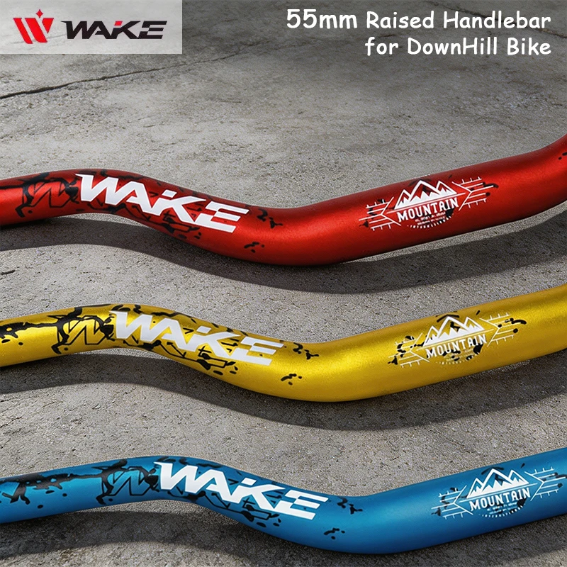 WAKE 55mm Riser Bike Handleabr MTB Bike Handle Bar 720/780mm Bicycle Riser Bar Aluminum Alloy Bicycle Handlebar for DownHill
WAKE 55mm Riser Bike Handleabr MTB Bike Handle Bar 720/780mm Bicycle Riser Bar Aluminum Alloy Bicycle Handlebar for DownHill