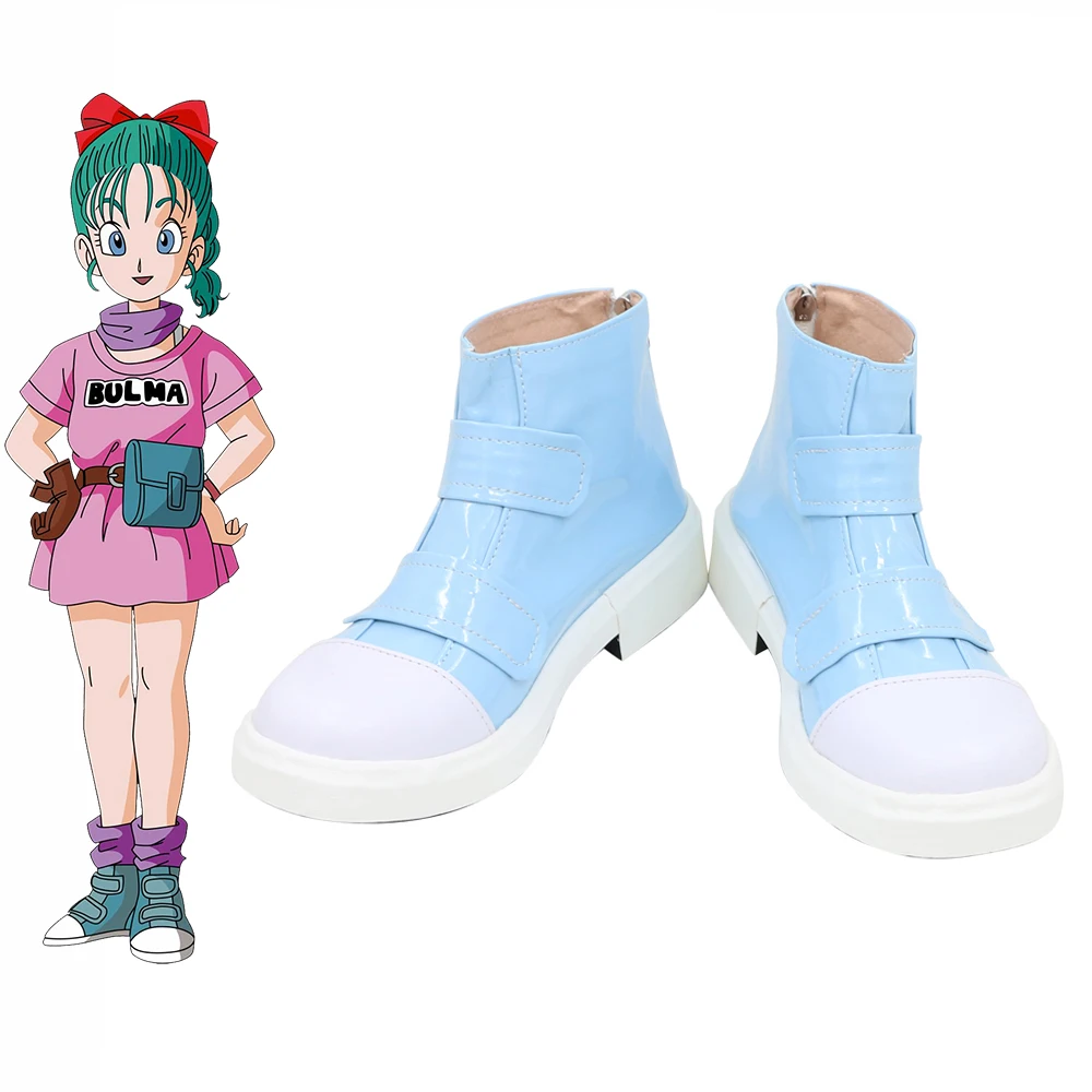Bulma Cosplay Shoes Manga Anime Bloomers Light Blue Short Boots C006
Bulma Cosplay Shoes Manga Anime Bloomers Light Blue Short Boots C006