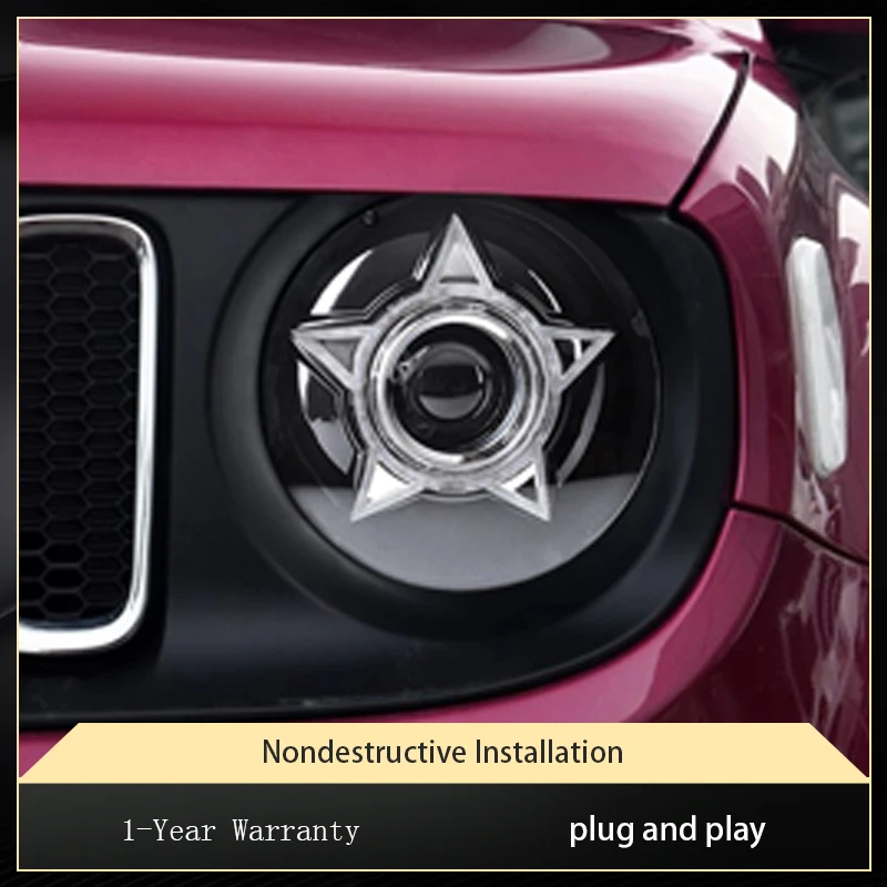 Car Parts For Renegade Jeep 2016-2019 Headlight Upgrade Daylight LED DRL Automotive Front Lamps Vehicles Accessories Tools
Car Parts For Renegade Jeep 2016-2019 Headlight Upgrade Daylight LED DRL Automotive Front Lamps Vehicles Accessories Tools