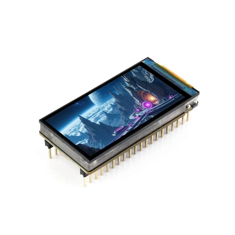 ESP32-C6 Плата разработки дисплея с диагональю 1,9 дюйма, 170×320 пикселей, цвет 262K, частота работы 160 МГц, одноядерный процессор RISC-V
ESP32-C6 Плата разработки дисплея с диагональю 1,9 дюйма, 170×320 пикселей, цвет 262K, частота работы 160 МГц, одноядерный процессор RISC-V