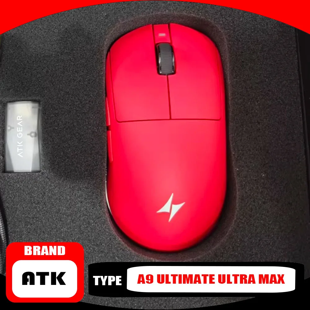 Беспроводная мышь ATK Dragonfly A9 Ultimate Ultra MAX, эргономичная игровая мышь PAW3395Ultra/PAW3950Ultra TTC Golden Wheel, прочная
Беспроводная мышь ATK Dragonfly A9 Ultimate Ultra MAX, эргономичная игровая мышь PAW3395Ultra/PAW3950Ultra TTC Golden Wheel, прочная