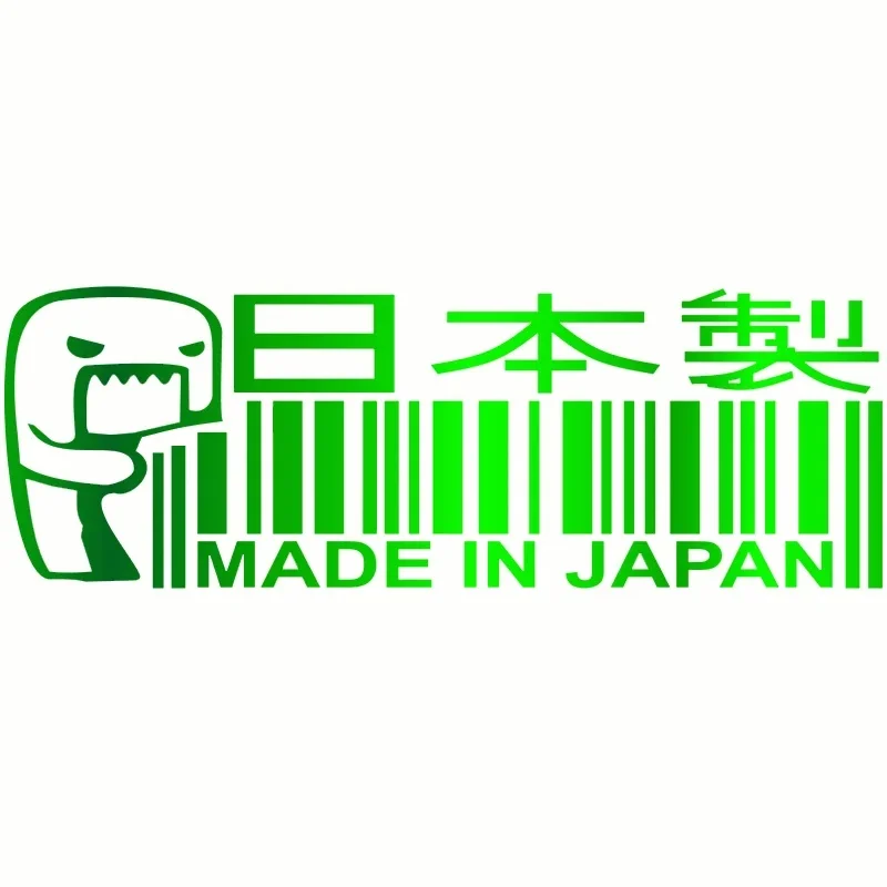 1Pc Stylish Domo Kun Barcode Car Sticker JDM Made in Japan Holographic Laser Vinyl Universal Motorcycle Decal Auto Accessories
1Pc Stylish Domo Kun Barcode Car Sticker JDM Made in Japan Holographic Laser Vinyl Universal Motorcycle Decal Auto Accessories